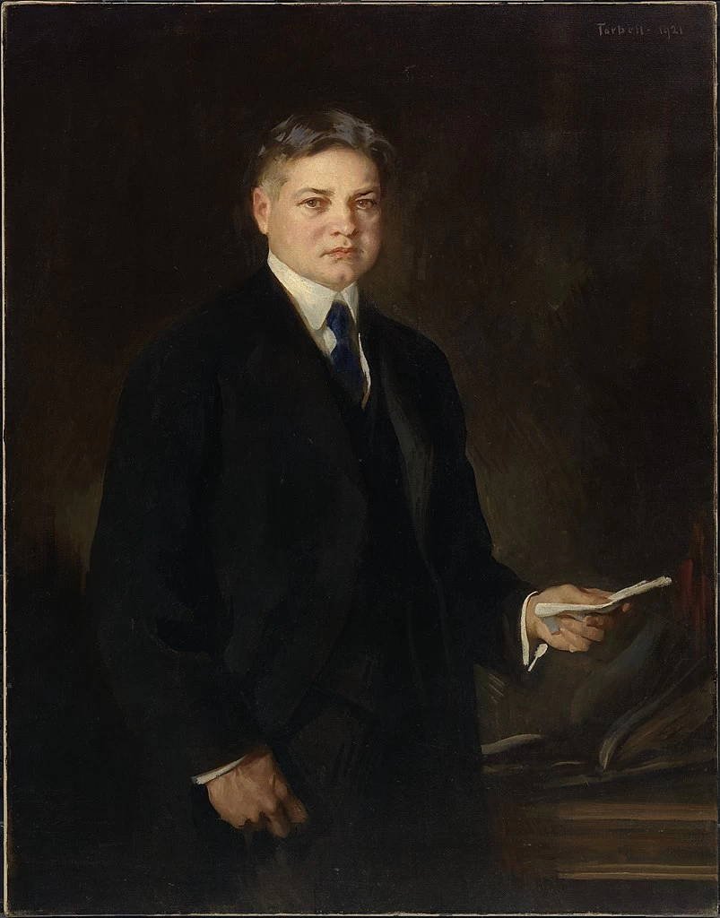 Edmund Tarbell - Ritratto di Herbert Hoover, National Portrait Gallery, Washington